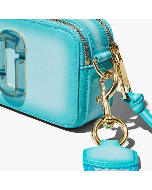 Marc Jacobs Leather The Fluoro Edge Snapshot Bag in Blue - Save 28 