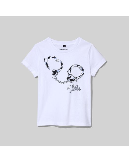 Marc Jacobs Devon And Jesse X T-shirt in White | Lyst