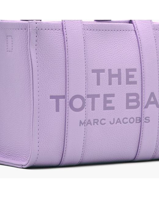 Marc Jacobs Purple The Leather Small Tote Bag