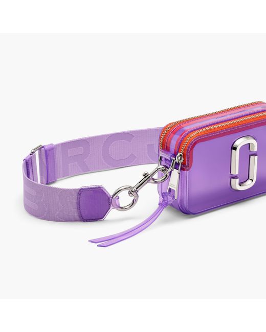 Marc Jacobs Purple The Jelly Snapshot Bag