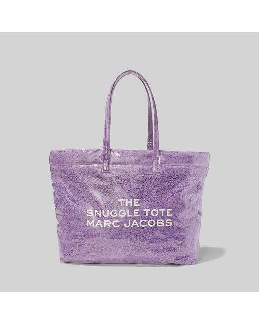 Marc Jacobs Purple The Snuggle Tote Bag