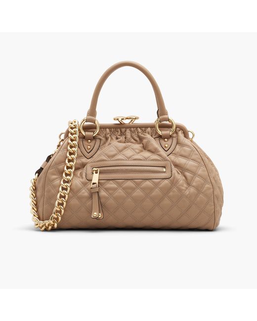 Marc Jacobs Reedition Quilted Leather Stam Bag in Natural Lyst