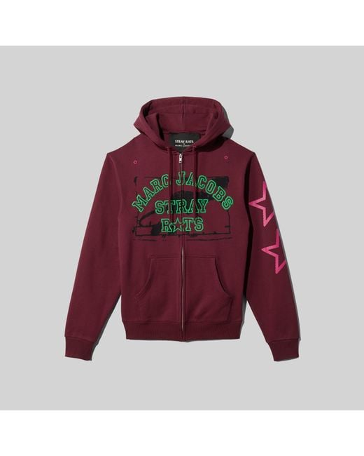 Marc Jacobs Red Stray Rats X The Hoodie