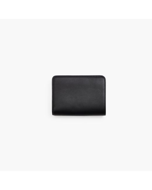 Marc Jacobs Black The Leather J Marc Mini Compact Wallet