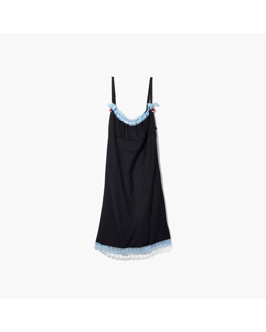 Marc Jacobs Black Devon Slip Dress