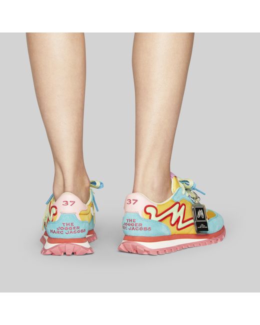 marc jacobs the jogger colorblock sneakers