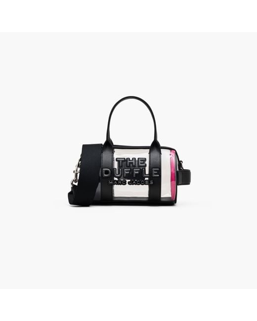 Marc Jacobs Black The Clear Mini Duffle Bag