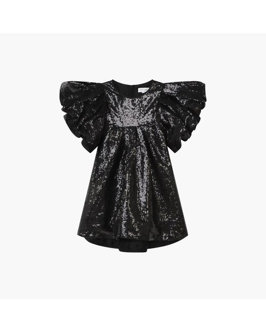 Marc Jacobs Black The Mini Me Sequin Dress