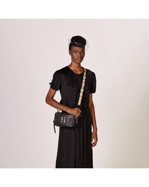 marc jacobs logo webbing strap