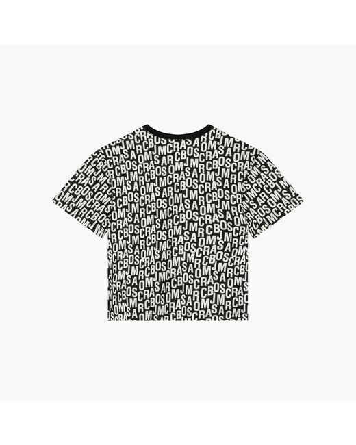 Marc Jacobs Black The Jumbled Monogram T-shirt