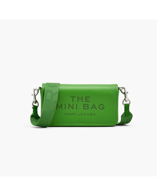 Marc Jacobs Green The Leather Mini Bag
