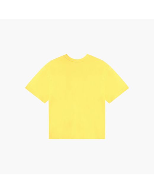 Marc Jacobs Yellow The Graphic Logo T-shirt