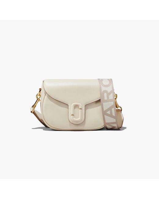 Marc Jacobs The J Marc Saddle Bag in Natural | Lyst
