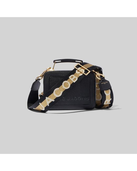marc jacobs logo webbing strap