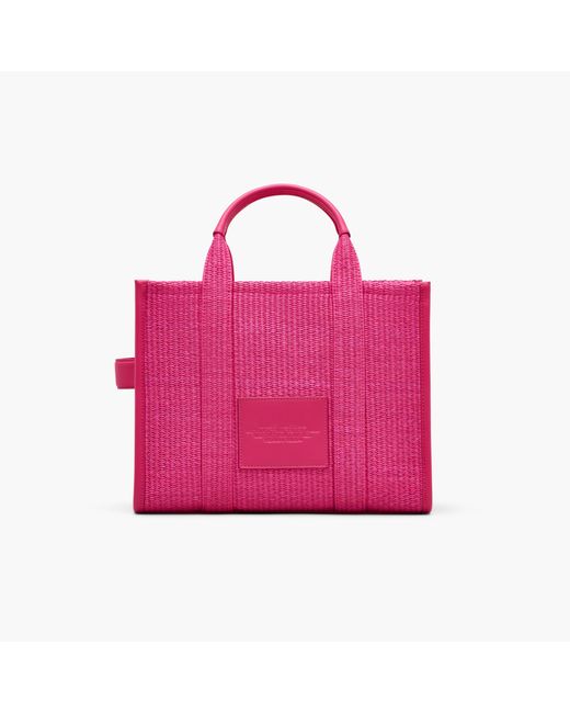 Marc Jacobs Pink The Woven Medium Tote Bag