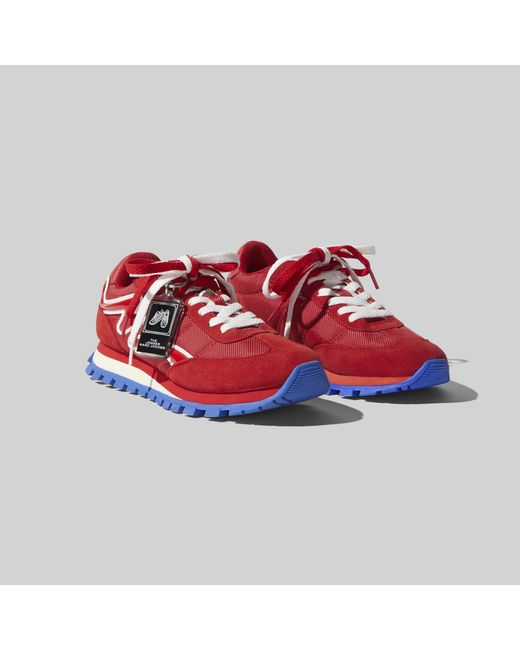 Marc Jacobs Red The Jogger Sneakers