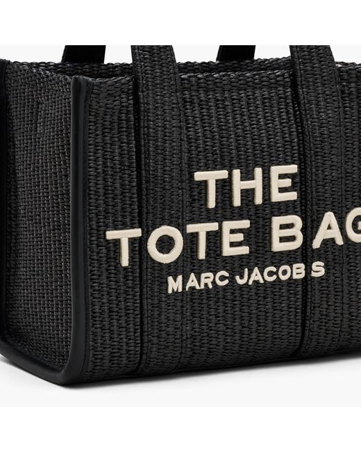 Marc Jacobs Black The Woven Small Tote Bag