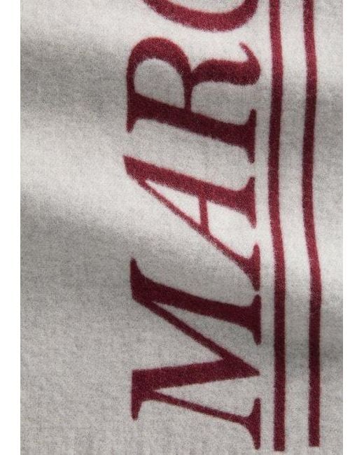 Sciarpa Con Logo di Marc O' Polo in White