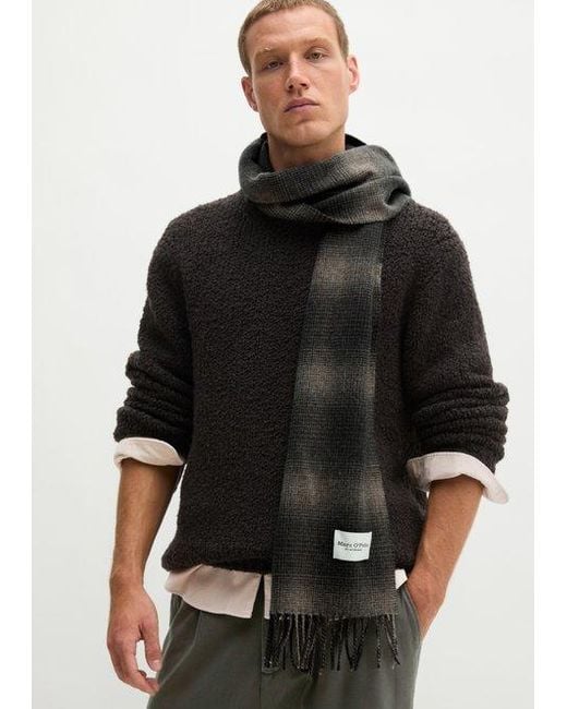 Sciarpa di Marc O' Polo in Black da Uomo