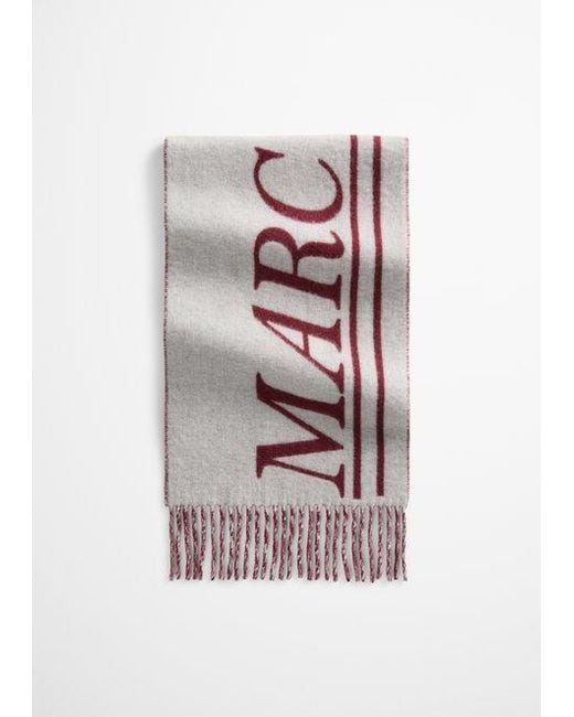 Sciarpa Con Logo di Marc O' Polo in White
