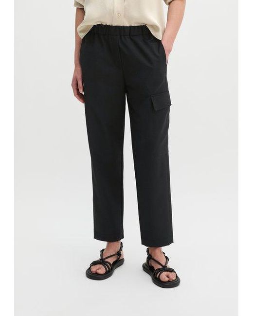 Marc O' Polo Cargo Pull-On Broek Regular in het White