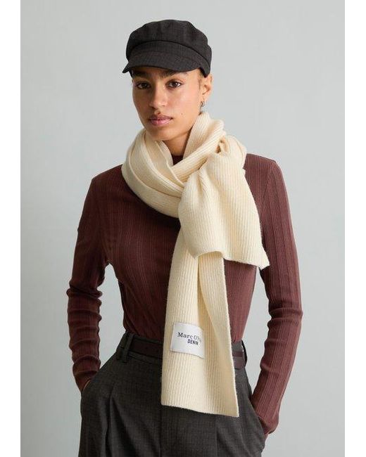 Marc O' Polo White Strickschal