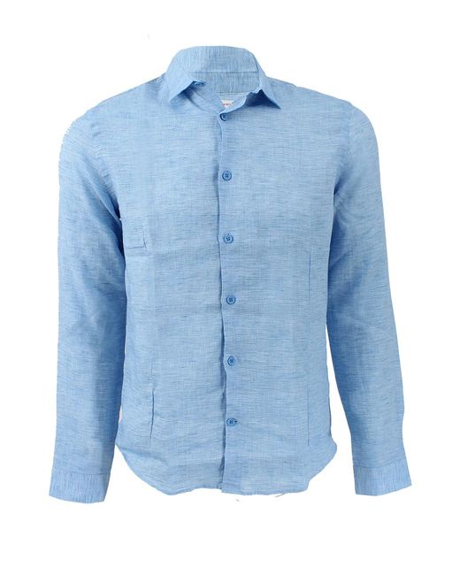 Buy Mens Blue Morton Linen Riviera 