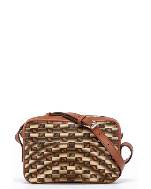 Moreau Leather Savoie Crossbody Bag in Brown | Lyst UK