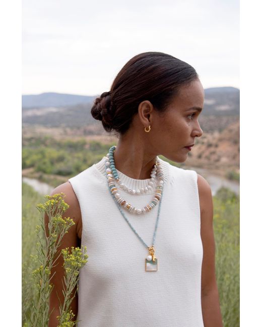 Lizzie Fortunato Chama Necklace | Lyst