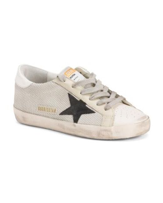 MARSHALLS White Leather Sneaker For