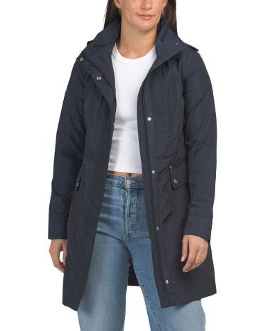 MARSHALLS Blue Packable Raincoat For