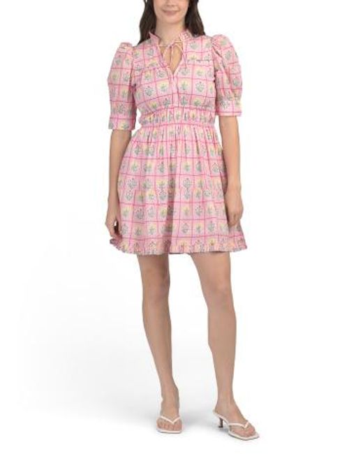 strapless open back dress Pink 2-Piece Double Breasted Windowpane Suit