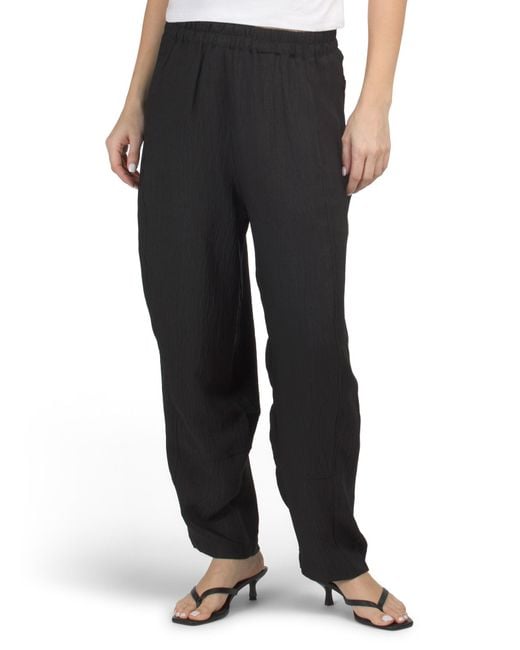 MARSHALLS Black Easy Pull On Pants For