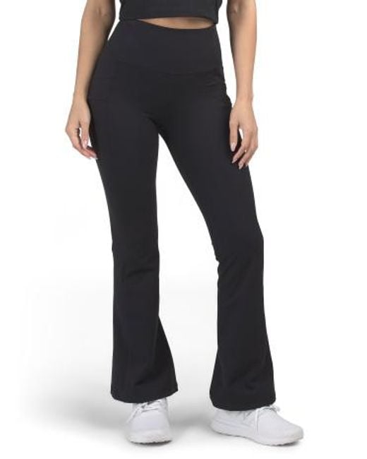 MARSHALLS Black Flared Leggings For