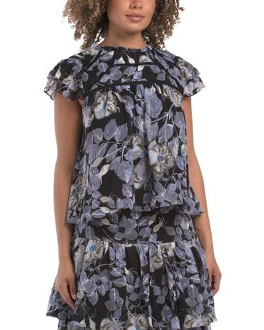 MARSHALLS Black Maya Top For