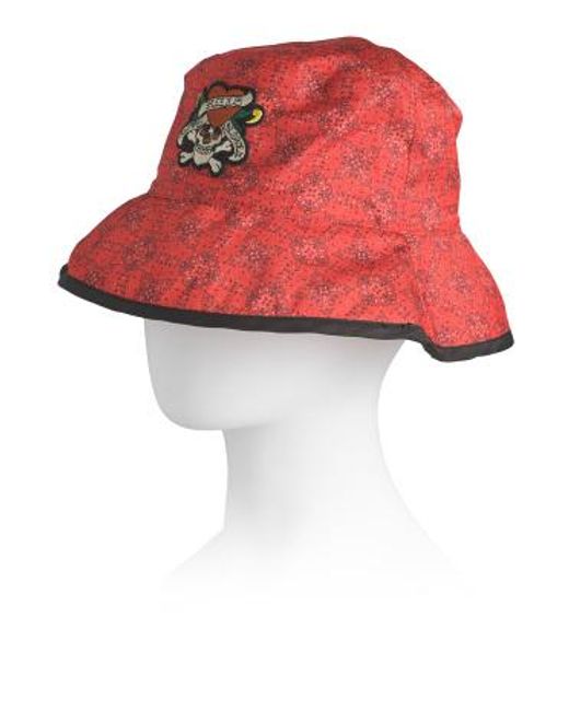 MARSHALLS Bucket Hat With Embroidered Patch For