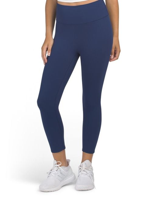 MARSHALLS Blue Soft Touch Capris For