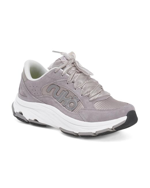 MARSHALLS Gray Wide Width Devoxmax Walking Sneakers For