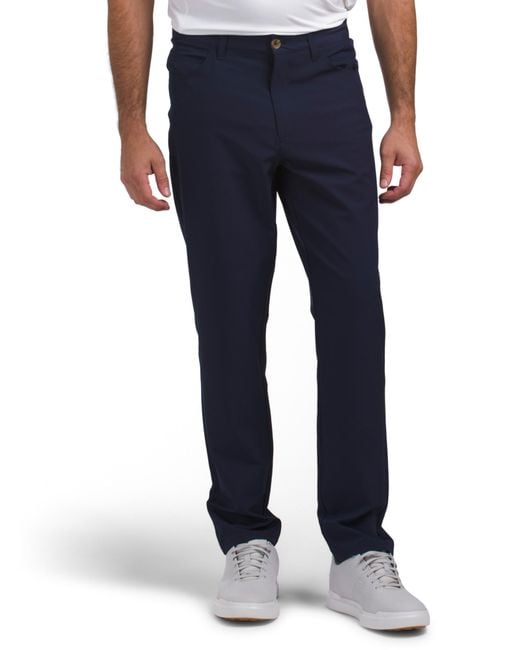 MARSHALLS Blue Performance Pants For for men