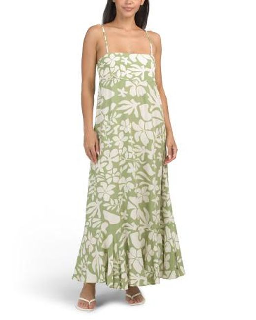 homecoming dresses marshalls Prom Dresses For Girl Marshalls Floral Sleeveless Tiered Maxi Dress For In Green Lyst For her