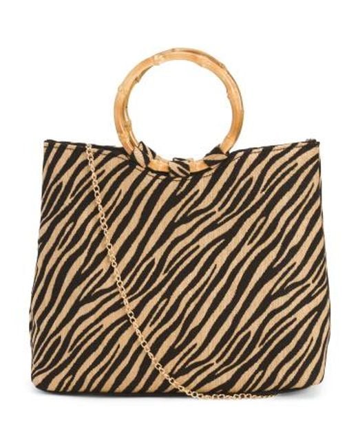 MARSHALLS Brown Two Handle Satchel For