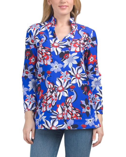 MARSHALLS Blue Chris Top For