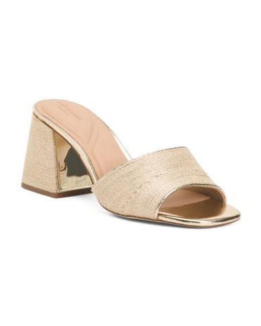 MARSHALLS Natural Chloe Heels For