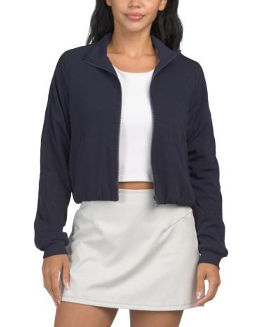 MARSHALLS Blue Knit Active Jacket For
