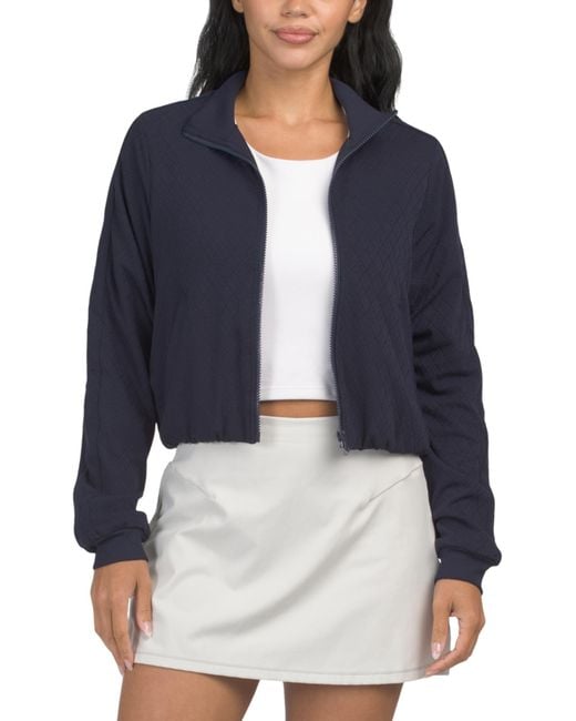 MARSHALLS Blue Knit Active Jacket For