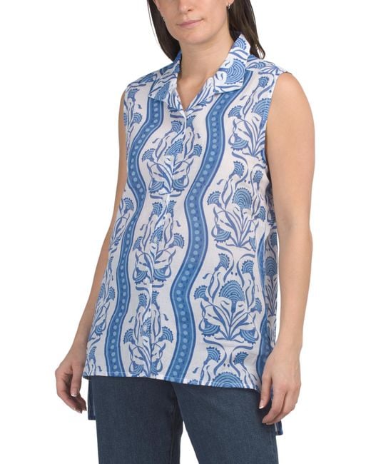 MARSHALLS Blue Harbor Top For