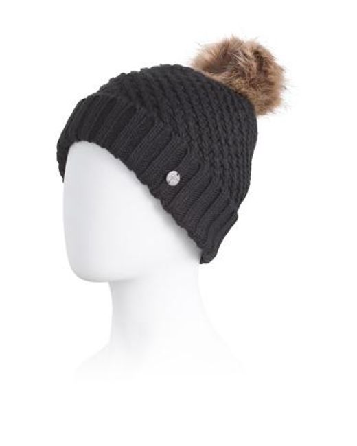 MARSHALLS Black Blizzard Beanie For