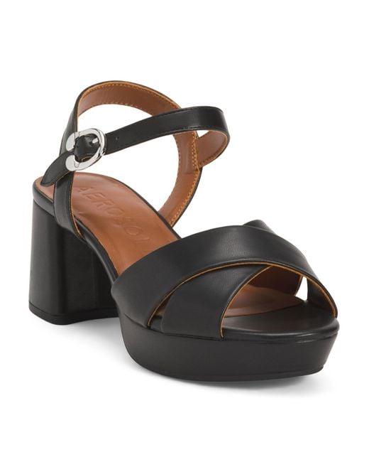 MARSHALLS Black Coco Heeled Sandals For