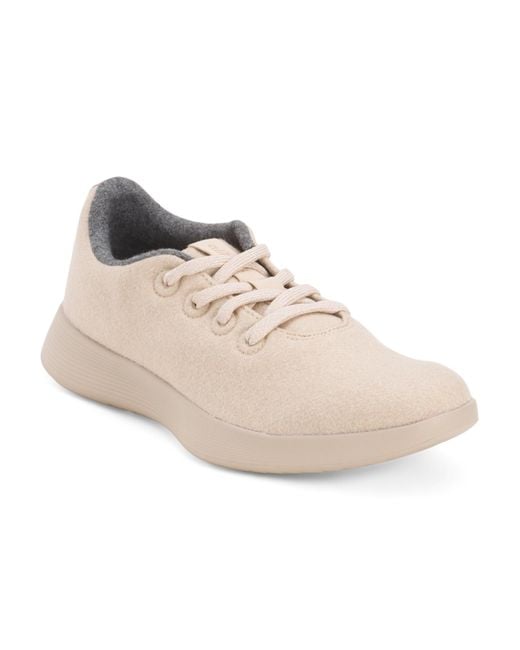 MARSHALLS White Wool Runner Sneakers For for men