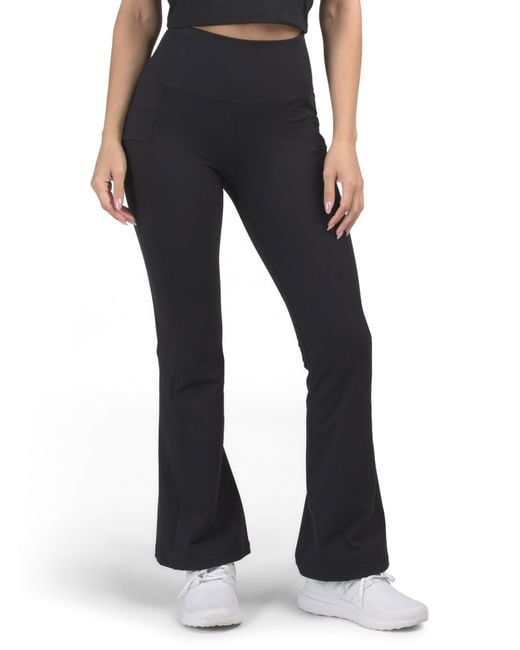 MARSHALLS Black Flared Leggings For